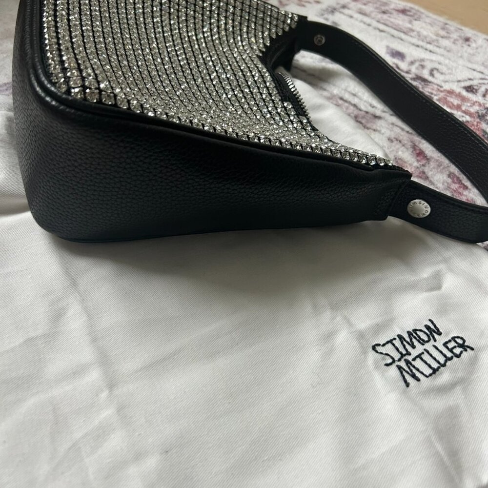 Simon Miller Snap Crystal Leather Shoulder Bag - Picture 7 of 10